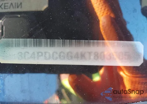 2019 Dodge Journey Crossroad из США, поврежденный, VIN 3C4PDCGG4KT803505